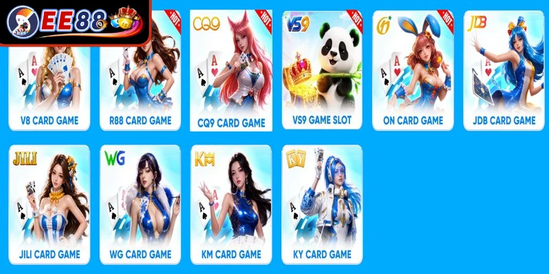 Game bài EE88 là từ khóa được tìm kiếm nhiều nhất thị trường